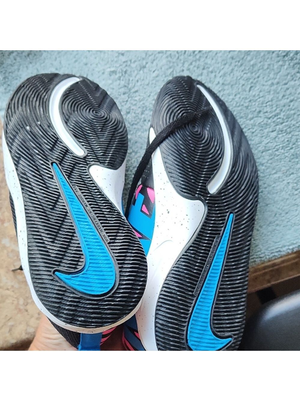 Nike Kids Sneakers - Black, Blue, Pink - Picture 9 of 9